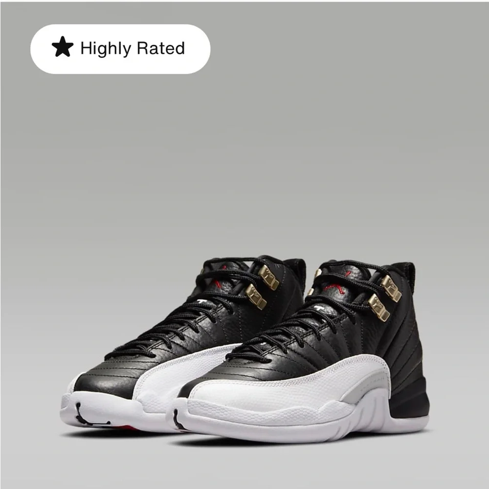 Nike Air Jordan 12 Retro "Playoffs" sneakers size 10 - Picture 5 of 8